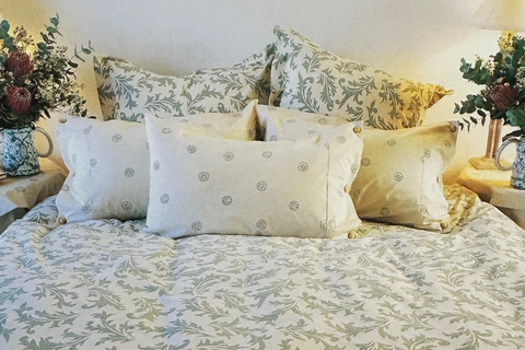 Back to Our Roots: The Heritage of Shopellos's Plant-Dyed Bedlinen.