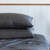 Organic Bamboo Sheet Set in Silver Grey