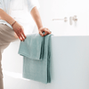 Cotton Waffle Terry Towel in Sage