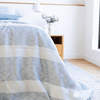 Loome Quilt Cover Set in Light Blue Tones