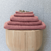 Premium Bamboo Towels in Rose