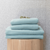 Cotton Waffle Terry Towel in Sage