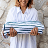 White Haven Cotton Terry Beach Towels 