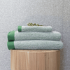 Broadway Cotton Towels in Green