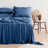 Bamboo Extra Deep Sheet Set - Navy