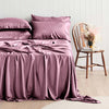 Organic Bamboo Extra Deep Sheet Set in Dusty Pink