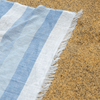 Cotton Fouta Stripe Towel - Blue