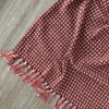 Empire Cotton Throw in Burnt Orange