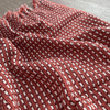 Empire Cotton Throw in Burnt Orange