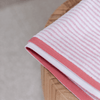 Legend Stripe Hand Towel - Salmon