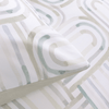 Organic Bamboo Printed Quilt Cover Set in Luna Mist