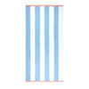 Suffolk Cotton Beach Towel - Aqua & Sunset